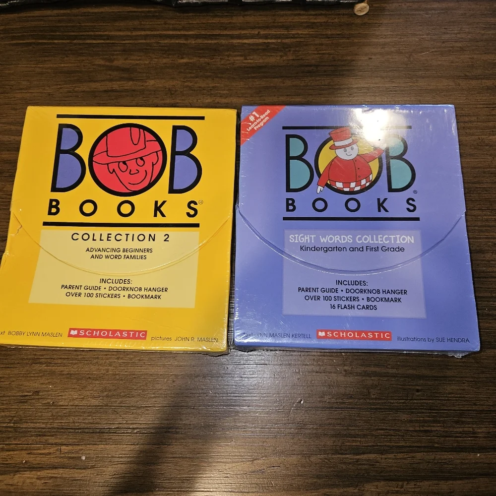 Bob Books Kindergarten & 1st Grade Collection 2 Advancing Beginners Sight Words